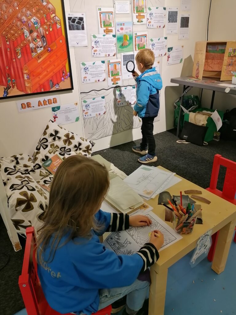 SciFest, Workshp, Sustainability, Creativity, Children's book, Forest, Wood Science