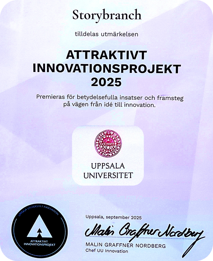 UUInnovation, Attraktivt innovationsprojekt